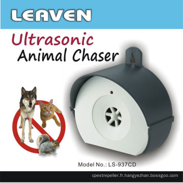 Chasseur d&#39;animaux de jardin à ultrasons avec protection 24 heures